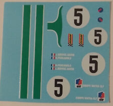 décalcomanie pour modèle