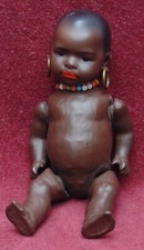 rare ancien magnifique poupée noir signé heubach koppel germany