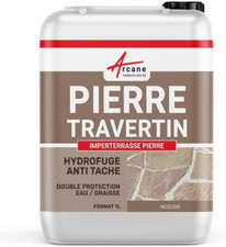 Hydrofuge Imperméabilisant Terrasse Anti-Taches Pierres Naturelle Et Travertin