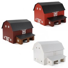 Kit de Construction Maquette de Ferme Non Construite HO DELUXE BARN CHICKEN COOP