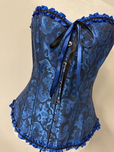 Women large blue corset - women’s,