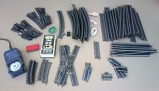 LOT rail train aiguillage croisement droit courbe LIMA HO transfo batery control