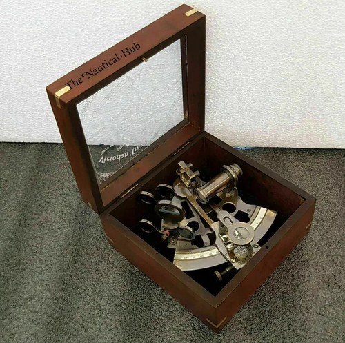 Sextant nautique laiton - sextant, en