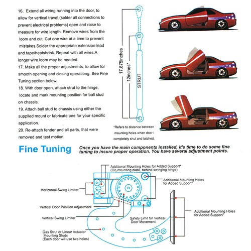 Universal lambo door - lambo, bolt