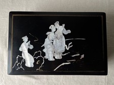 Chinese wooden jewelry box