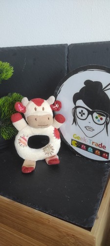 Hochet vache nature - hochet,
