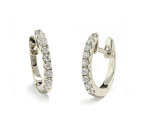 Boucles oreilles brillantes - boucles,