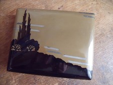 boîte laquée JAPON ART DECO