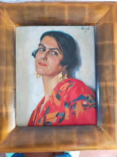 Tableau ancien huile - tableau,