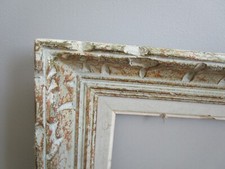 Grand cadre bois sculpté - bois,