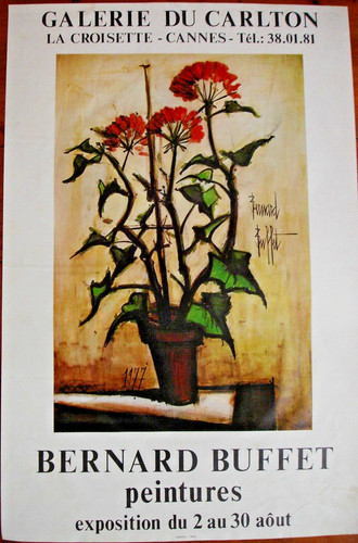 Affiche bernard buffet - affiche,