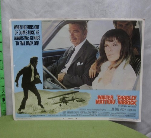 Charley varrick lobby - varrick, poster