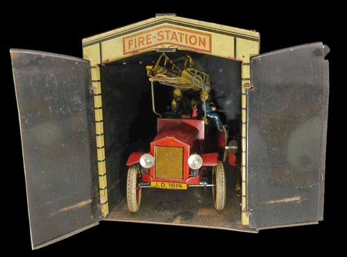 Garage pompiers distler - pompiers, 1930