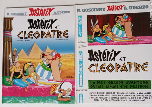 Deux asterix cleopatre - deux, bd