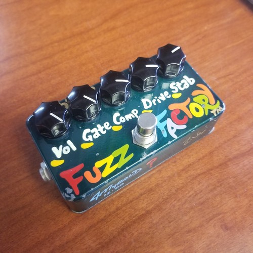 Zvex fuzz factory hand painted - zvex,