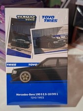 Tarmac collab Toyo tires 1/64 Mercedes Benz 190 E 2.5-16 EVO 1 Toyo Tires (NP49)