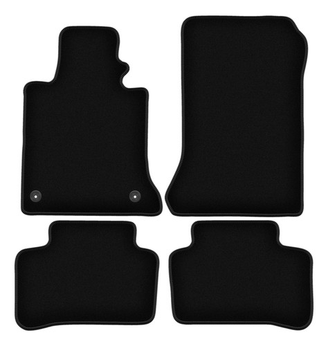 Tapis sol velours noir - sol, en
