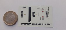Ferrari 512BB  1/43 décalque
