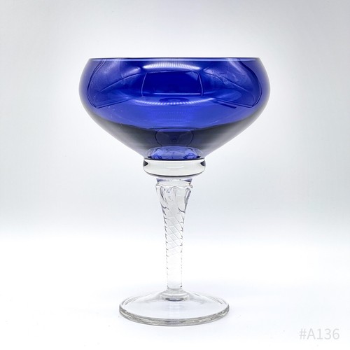 Vintage verre art lampe - verre,