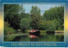 62 - Saint Omer - Pont de la Guillotine - Barques - Flamme Postale - CPM - Voir