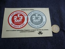 AUTOCOLLANT ANCIEN / TRACTEUR MF