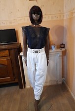 BEAU PANTALON JOGGER HIGH USE BY CLAIRE CAMPBELL MODELE "POUNCE" TAILLE FR - 42