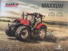 Brochure tracteur Case Maxxum 