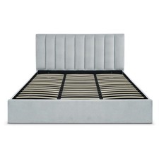 Lit Coffre Design Velours