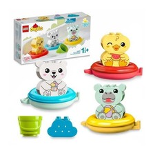 LEGO 10965 DUPLO Jouet de Bain : Le Train Flottant des Animaux, Set Baignoire po