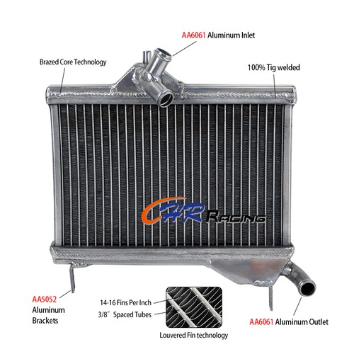 New aluminum radiator - new,