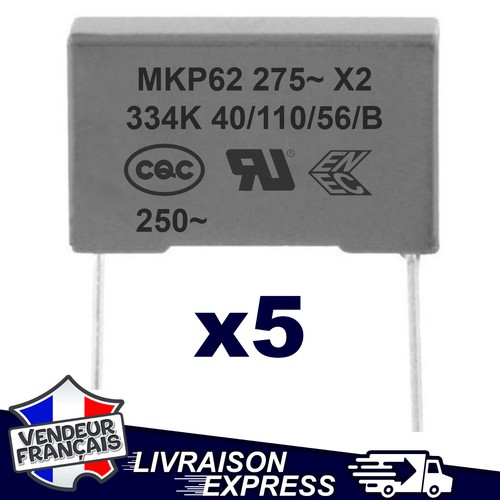 Condensateur mkp62 x2 - 5,