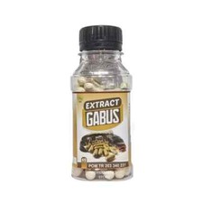 Capsules de poudre Ikan Gabus herbes biologiques naturelles épices fraîches p...