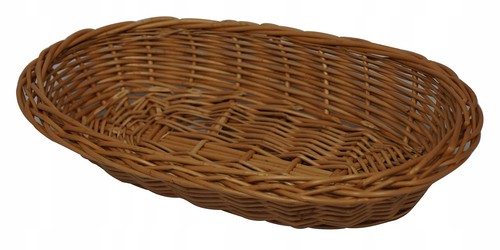 Panier pain osier ovale - à,