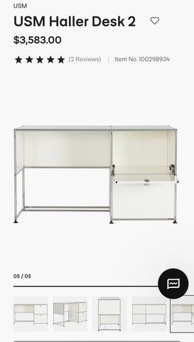 Usm haller office desk - haller,