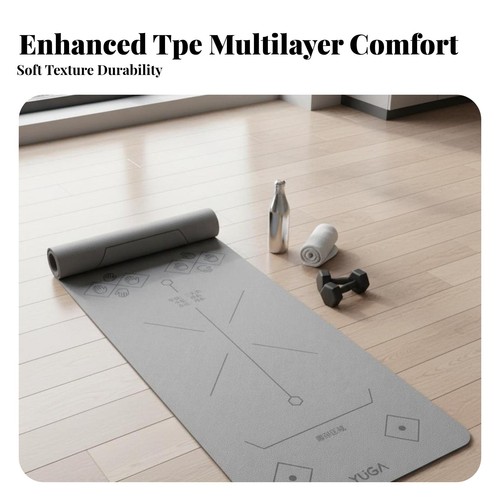 Tapis yoga fitness rembou - tapis,