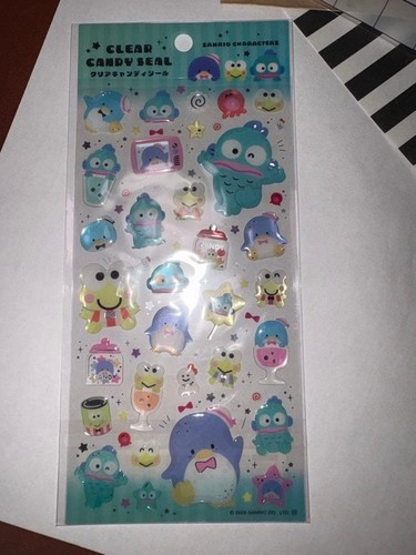 Sanrio clear candy sticker - sanrio,