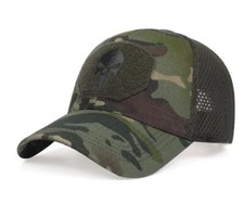 Casquette Militaire Punisher kaki