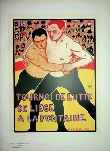 Rassenfosse les lutteurs - les,