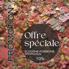 PROMO - Flocons poissons tropicaux