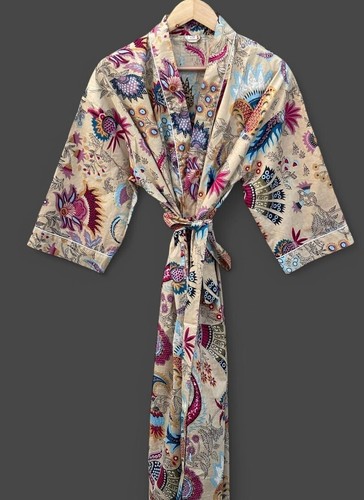 Robe indienne imprimée