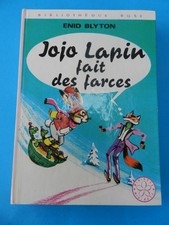 bibliothéque rose ENID BLYTON jojo lapin fait des farces 1971