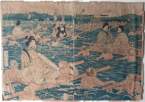 Diptyque estampes japonaises