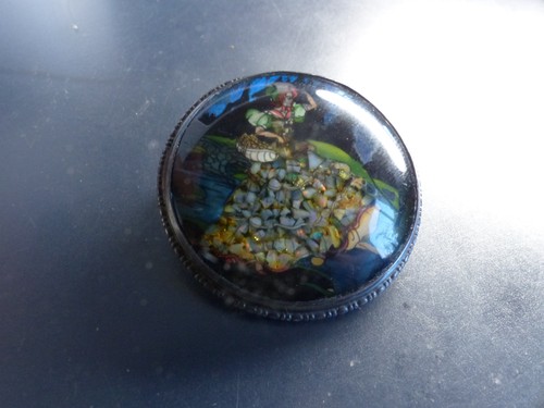 Broche vintage art deco année - art,