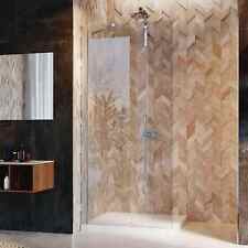 WALK IN PAROI DOUCHE FIXE VERRE ANTICALCAIRE TRANSPARENT 6MM H190