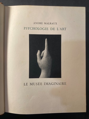 Malraux psychologie de - a.malraux;,