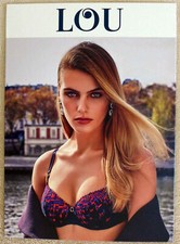 Carton Publicitaire Lingerie LOU PLV 46x33 NEUF