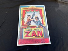 Plaque publicitaire réglisse