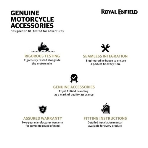 Royal enfield kxa00651 silver - royal,