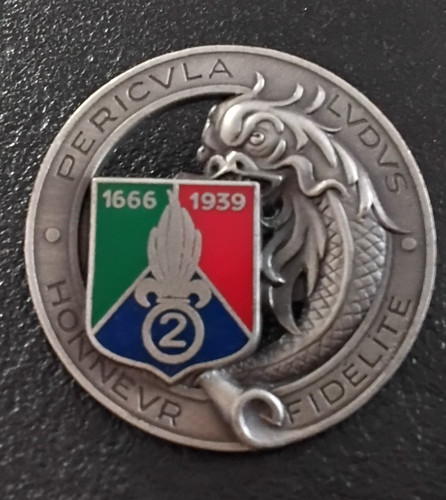 Insigne militaire 2ème - insigne,
