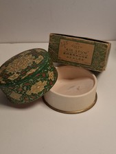 Boîte à poudre ancienne Coty, Émeraude 